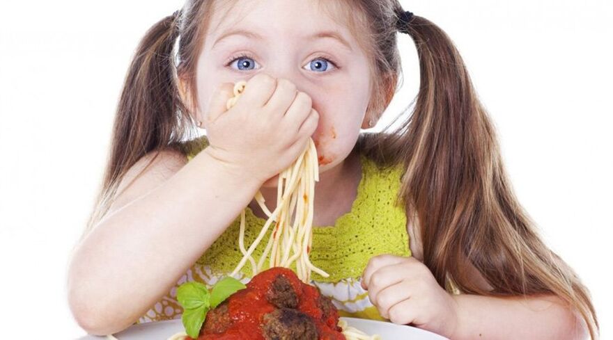 Glutensiz diyet yapan çocuk