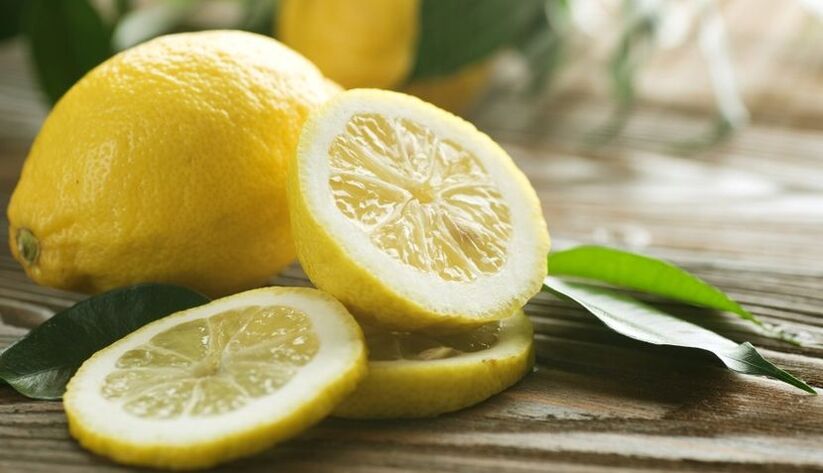 Zayıflama çayı için limon